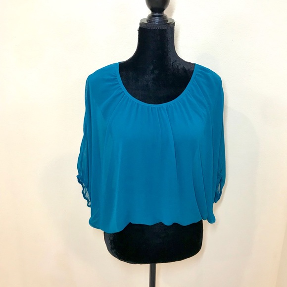 CHIFFON BLOUSE - Picture 1 of 6